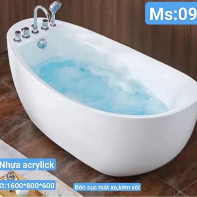 Bồn tắm sục massage có vòi KT 1600*800*600